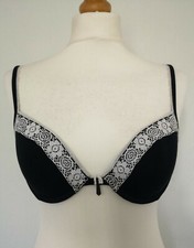 Per Una M & S Black White Lace