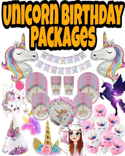 Unicorn birthday party - birthday,