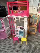 Barbie Dolls House Foldable Playset