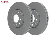 X2 PCS FRONT / REAR BRAKE DISC