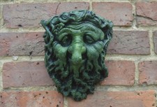 Long Nose Green Man Plaque