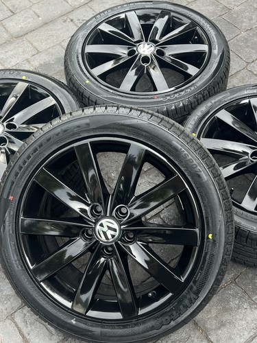 Gloss black genuine vw - 4,
