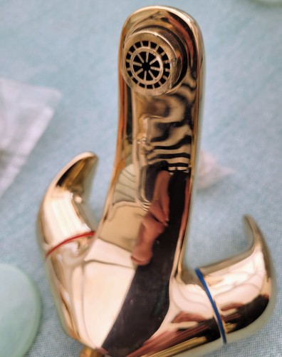 Polished gold bristan basin - bristan,