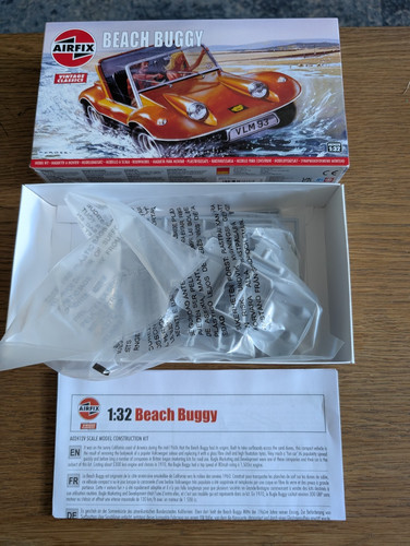 Airfix beach buggy - beach, model