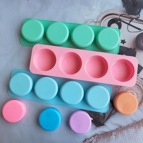 Hole oval silicone - soap, mold