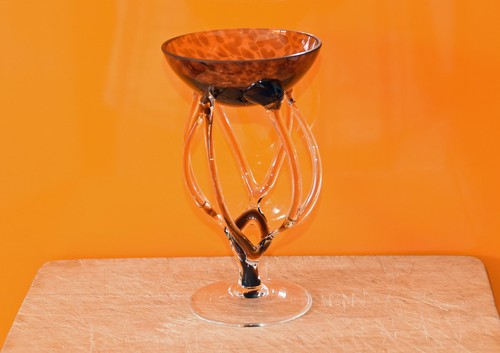 Jozefina krosno glass octopus - krosno,