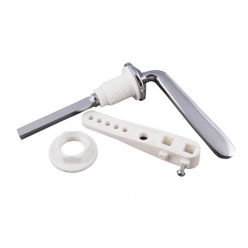 Chrome bathroom flush - chrome,
