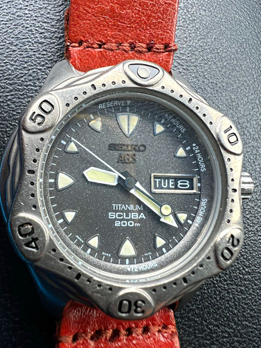 Seiko kinetic scuba - kinetic, titanium