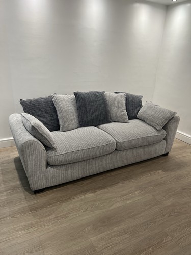 Dfs horbury grey seater sofa - 4,