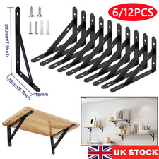 12 Pieces Shelf Brackets Heavy