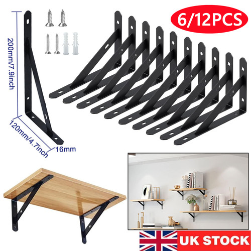 Pieces shelf brackets heavy - 12,