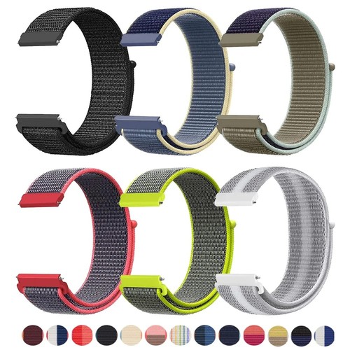 20mm 22mm woven nylon sport - nylon,