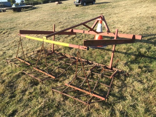 Mounted zig zag harrow - mounted,