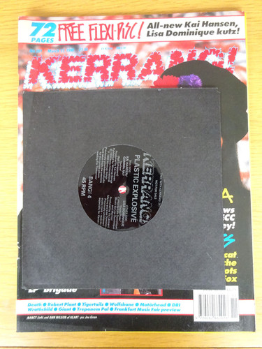 Kerrang issue 281 flexi disc - kerrang,