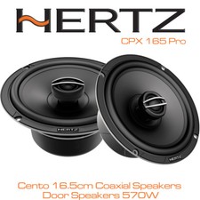Hertz Cento CPX 165 Pro - 16.5cm 2-Way Coaxial Speakers Door Speakers 570W