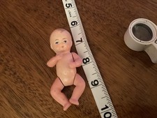 Vintage Celluloid Tiny Baby