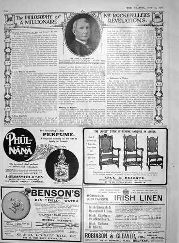Old antique print 1909 john - antique,