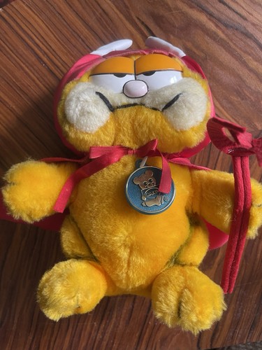 Garfield devil 1981 plush soft - 1981,