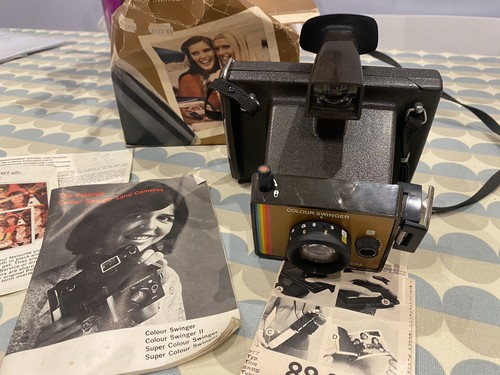 Vintage polaroid land camera - vintage,