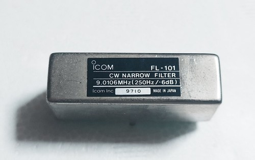 Icom 101 narrow band - fl-101, cw