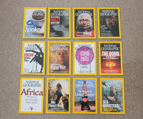 National geographic magazines - national,