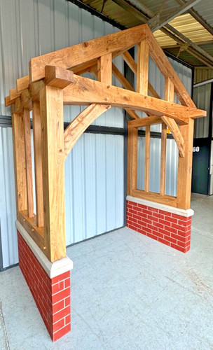 Solid oak porch - porch, "the