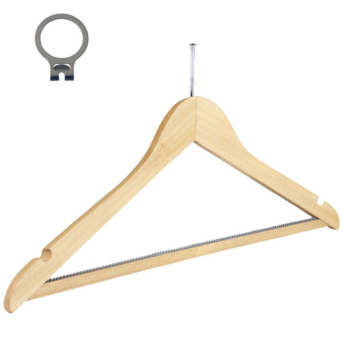 Wooden coat hotel hangers - coat,