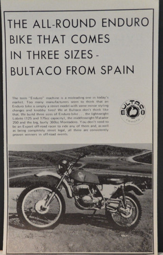 1969 bultaco matador 3 - 1969,