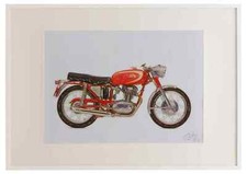 Ducati Mach1 1964 A3 framed