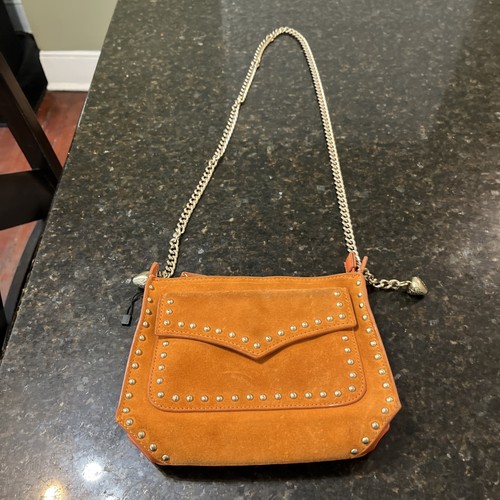 Zara woman rust color studded - zara,
