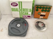 Dual 8 Cine Film Reel & Can 7" 400ft/120m 8mm and Super 8 NEW