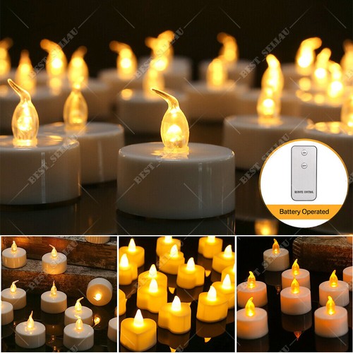 24pcs tea lights candles - 24pcs, led