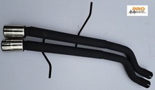 Sport Exhaust Silencer Back Box Delete Pipe BMW E46 3 series 2.2 2.5 3.0 i Twin