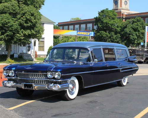 1959 cadillac funeral - cadillac,