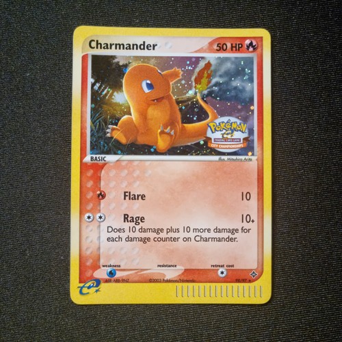 Charmander holo dragon - charmander,