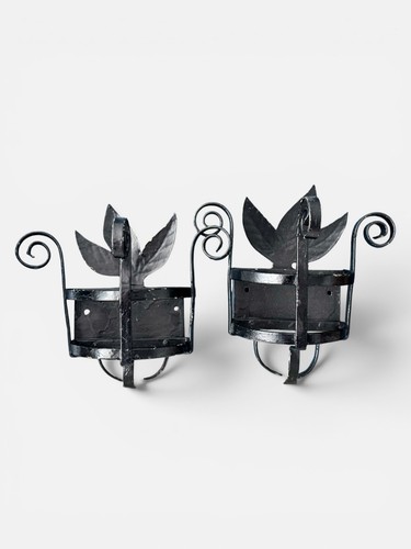 Vintage wrought iron wall - wrought,