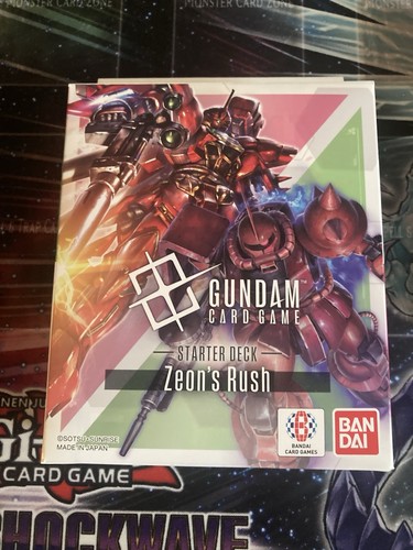 Gundam starter deck zeon - deck, zeon’s