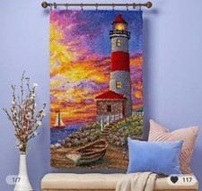 Large Lighthouse Latch Hook