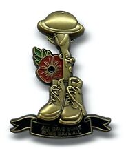 Golden remembrance soldier