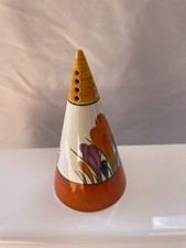 Clarice Cliff CROCUS Sugar Shaker Sifter Limited Edition Rare Collectable