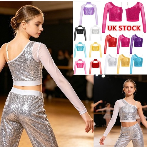 Girls sparkly sequins mesh - girls,