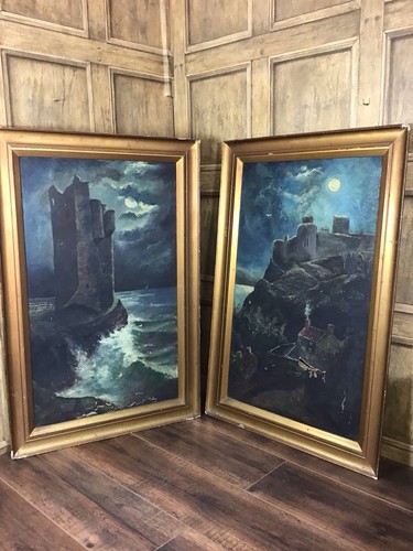 Antique oil paintings - pr,