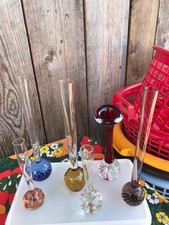 6 VINTAGE 50S 60S COLOURED