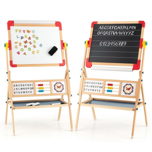 Kids wooden art easel - kids,