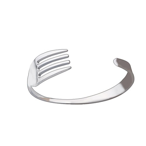 Stainless steel fork - stainless,