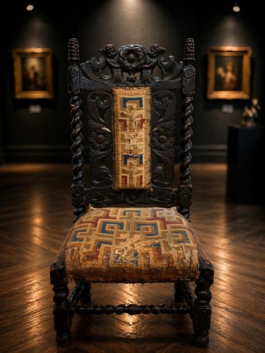 Antique victorian hall - antique, chair