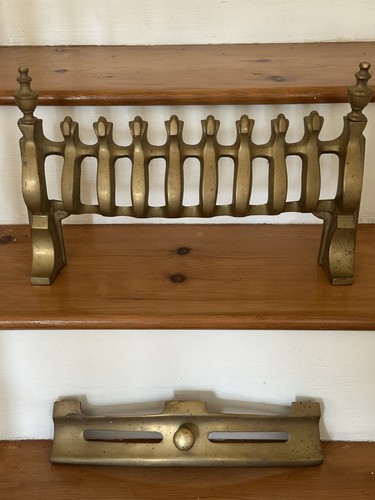 Vintage solid brass - brass, fireplace