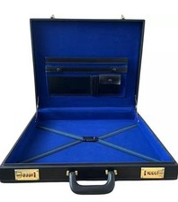 Masonic Regalia Apron Hard Case Briefcase All Size Black 100% Real Leather MM/WM
