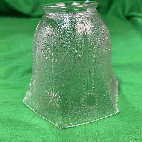 Vintage pressed embossed clear - embossed,