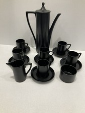 Unbranded Phoenix Pattern Coffee Set  70's